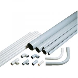 Electraline Tube IRL 3321 Tulipe - Gris - D25 - 2m