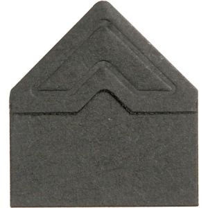 Creotime Coins photo adhésifs noirs - 10 mm - 108 pcs environ