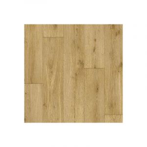 Décoweb Sol Vinyle Link Plus - Imitation parquet bois naturel - Surface brillante - 3 x 6m