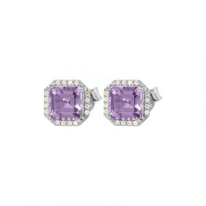 Jacques Lemans Boucles d'oreilles à fermoir à poussette SE-O104D 925 Argent