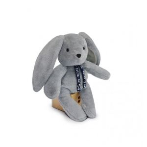 Petite Peluche Lapin Dorlotin - Gris - Maïlou Tradition