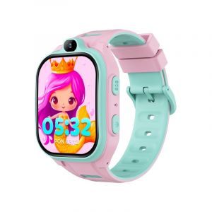Forever Montre connectée pour enfants, gps, wi-fi et 4g boost kw-530, rose