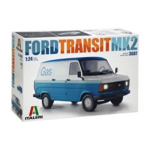 Image de Italeri 3687 - Maquette camionnette Ford Transit Mk.2