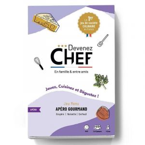 Image de Devenez C f Jeu de société culinaire Menu Apéro gourmand Devenez C f