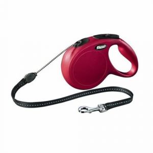 Flexi Laisse pour Chien Fle i New Classic 8 m Taille M Rouge