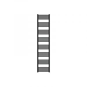 Sèche Serviette Radiateur-matisere - Sèche-serviette mixte noir de 1620mm de haut et 400mm de large - 573 Watt - FIO1620/400Z1N