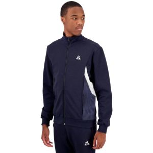 Le Coq Sportif Sweatshirt Heritage N1 Full Zip bleu foncé - XL