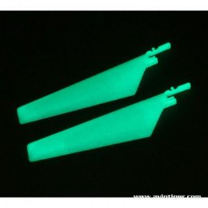 Image de E-flite Micro Blade MCX Pales Inférieures EFLH2220GL fluorescente