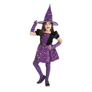 Rubie's DEGUISEMENT SORCIERE MININOS PURPURA FILLE ROBE SORCIERE COULEU