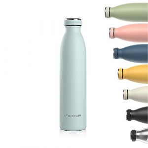 LARS NYSOM Ren Gourde isotherme en acier inoxydable 750ml Bleu dragée