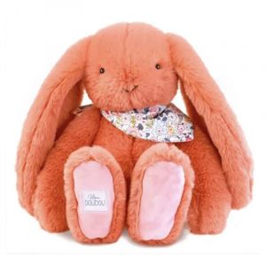 Doudou et Compagnie Lapin Fleurette - Terracotta 35 cm