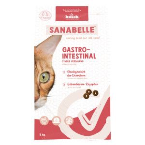 Sanabelle Gastrointestinal pour chat 2 x 8 kg