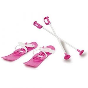 Jamara Ski pour enfants - 42 cm - Rose - Plastique - Résine