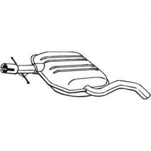 Bosal Silencieux Intermédiaire 233-533
