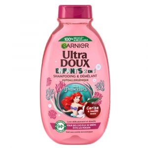 Image de Garnier Ultra Doux Enfant Cerise Amande Shampooing 2 en 1 pour enfant 300 ml