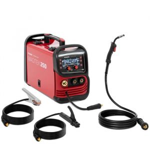 Poste à souder professionnel mig mag 250 A facteur de marche 60% TIG LIFTARC MMA flux acier au carbone rouge