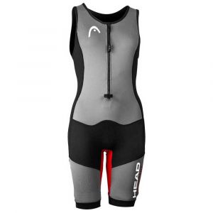 Head Swimrun MyBoost Lite Combinaison Femme, black-silver-red XS Combinaisons néoprènes