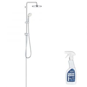 Grohe Colonne de douche Tempesta System 210 avec inverseur manuel avec nettoyant GrohClean