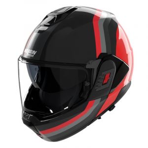 Nolan Casque modulable N120-1 Lineo 351 rouge/noir/gris- 2XL