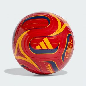 Adidas Espagne Ballon Club Domicile - Rouge/rouge/jaune, pointure Ball SZ. 5 - ['Rouge'] - Taille Ball SZ. 5