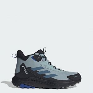 Adidas Homme Terrex Anylander Mid Rain.RDY Hiking Shoes Chaussures de randonnée, Magic Grey/Wonder Steel/Semi Lucid Blue, 44 EU
