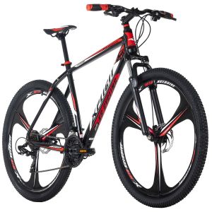 Image de KS Cycling Vélo VTT Semi-Rigide 29'' - Xplicit - Homme - 21 Vitesses - Noir-Rouge - Taille de Cadre 53 cm