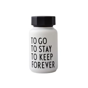 Design Letters Bouteille thermos Petit Special Edition Blanc