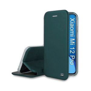 Ibroz Etui Xiaomi 12 Pro Etui Cuir Kaki