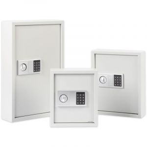 Floordirekt - Bo&icirc;te de cl&eacute;s Coffre-fort de cl&eacute;s avec serrure &eacute;lectroniqu&eacute; 30 x 10 x 36 cm