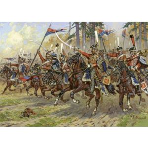 Zvezda Maquette Hussards Russes 1812 - Echelle 1:72