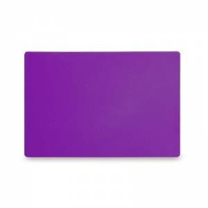 Image de Hendi Planche à Découper HACCP - 450x300 - Violet - 13 mm d'Epaisseur