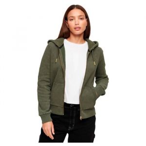 Superdry Sweatshirt à capuche zippé à strass effet tatouage femme