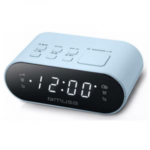 Muse - Tuner PLL FM - 20 pr&eacute;s&eacute;lections - Double alarme par radio ou sonnerie - M10LA