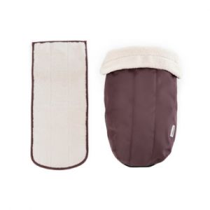 Croozer Kit hiver pour siège bébé de remorque vélo Blossom red