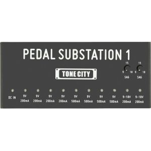 Tone City Pedal Substation, alimentation multi power supply