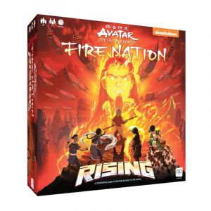 Usaopoly Avatar The Last Airbender: Fire Nation Rising | Cooperative Board Game | Featuring Avatar Heroes and Villains - Aang; Katara; Sokka; Toph; Zuko; and Lord Ozai | Officially-Licensed Avatar Merchandise
