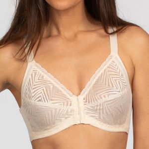 Image de PLAYTEX Soutien-Gorge Emboitant sans Armature Ideal Posture, Nacre, 105B Femme