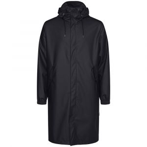 Rains Parka droite mi-longue Fishtail imperméable Noir - Couleur Noir - Taille L