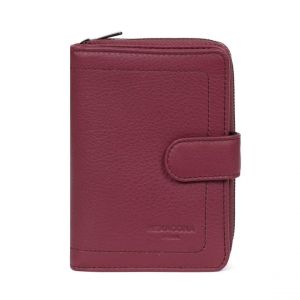 Hexagona Portefeuille Sauvage - Couleur Unique - Taille Bordeaux
