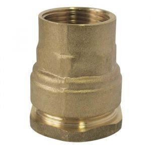 Somatherm Raccord Laiton droit Femelle (20/27) 3/4" ACS Raccordement pour PE Ø20