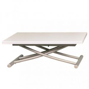 Inside75 Table basse relevable extensible AXELLE 110 X 70/139 cm