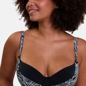 Haut de maillot de bain emboitant avec armatures Seychelles - Noir