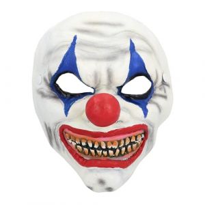 Ruedelafete Boland - Masque d'horreur pour déguisements, masque facial pour Halloween et Carnaval, Zombie, tueur