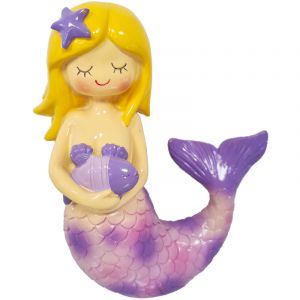 Tirelire sir&egrave;ne violette