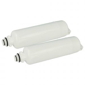 Vhbw 2x Filtre à eau cartouche compatible avec Bosch KAD90, KAD90VB20/09, KAD90AI30/12, KAD90VB20G/09, KAD90VB204/06 réfrigérateur