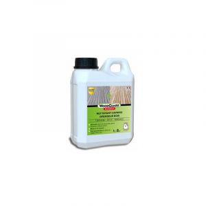 Guard Industrie Dégriseur Nettoyant Bois WoodGuard Revitalisant -Redonne Couleurs au Bois - Efficace en 15 Minutes -1L - 8m²