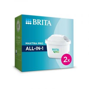 BRITA Pack de 2 cartouches filtrantes MAXTRA PRO Allin1 Nouveau MAXTRA Plus