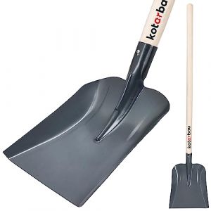 Pelle de jardin robuste en acier avec manche en bois - KOTARBAU