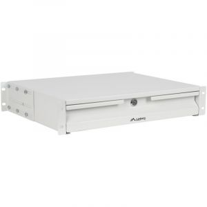 Tiroir Lanberg AK-2001-S 19" Acier RAL7035 2U Charge max 90 kg