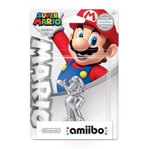 Image de Nintendo Amiibo Mario Silver édition argent